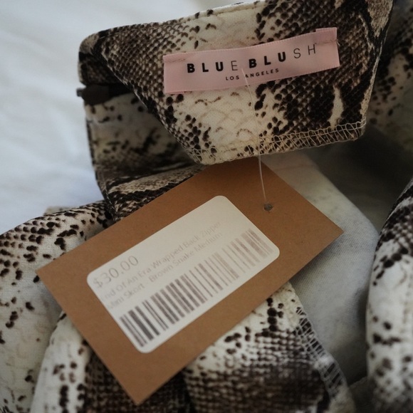 Snake Print Skort - Picture 3 of 3